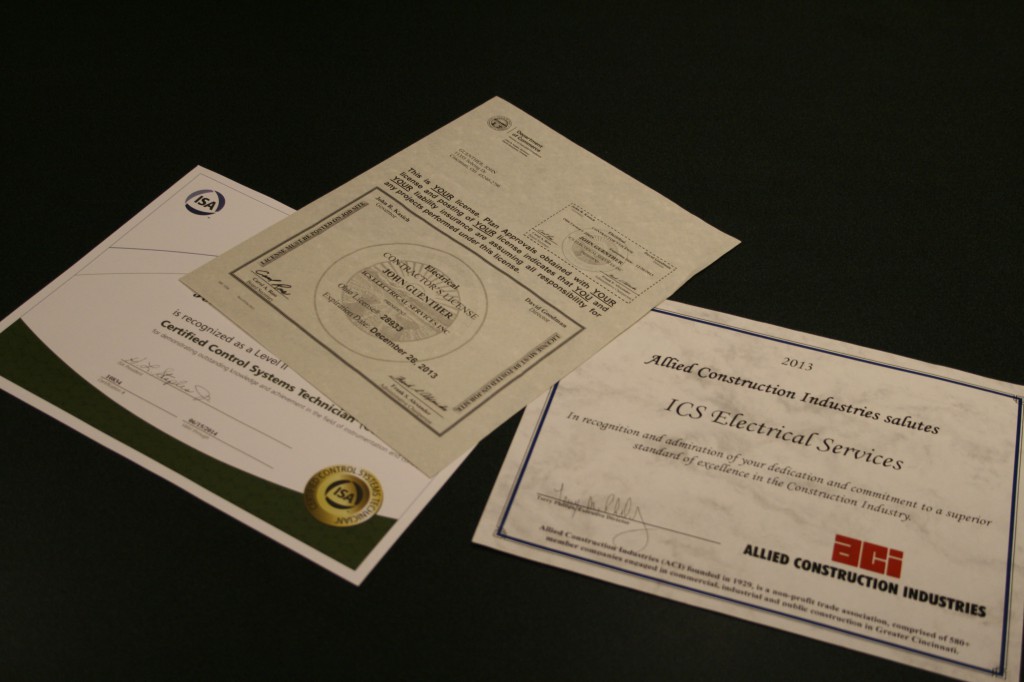 Certifications